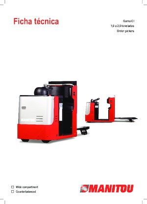 Recolectores de pedidos Manitou CI 12 PF