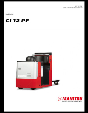 Recolectores de pedidos Manitou CI 12 PF