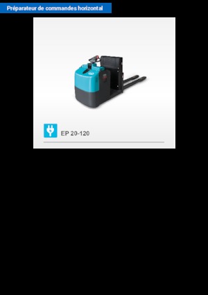 Recolectores de pedidos Baoli EP 20-120