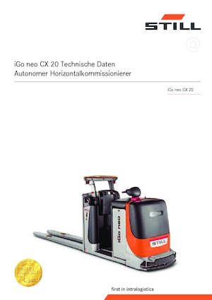 Recolectores de pedidos Still iGo neo CX 20