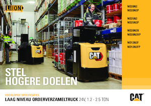 Recolectores de pedidos Caterpillar NO12N2FP