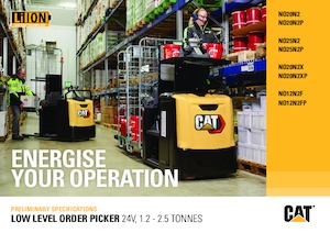 Recolectores de pedidos Caterpillar NO20N2X