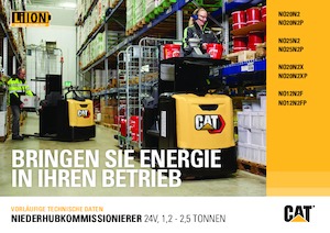 Recolectores de pedidos Caterpillar NO20N2XP