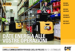 Recolectores de pedidos Caterpillar NO20N2XP