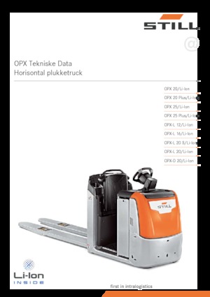 Recolectores de pedidos Still OPX 25