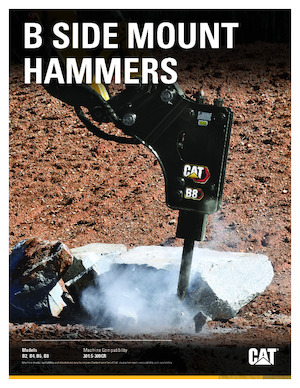 Martillos hidráulicos Caterpillar B2
