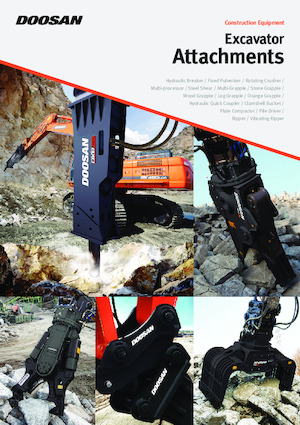 Martillos hidráulicos Doosan DXB160