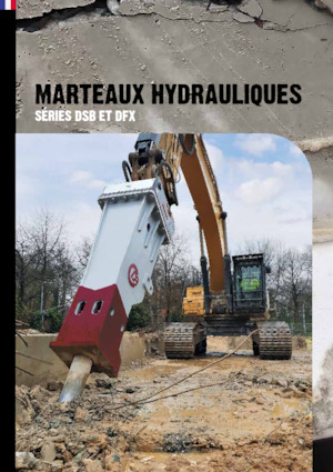 Martillos hidráulicos Demarec DFX-58