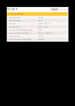 Martillos hidráulicos Epiroc EC 50 T