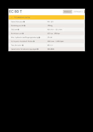 Martillos hidráulicos Epiroc EC 80 T