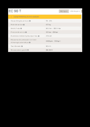 Martillos hidráulicos Epiroc EC 90 T