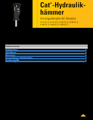 Martillos hidráulicos Caterpillar H140GC S 
