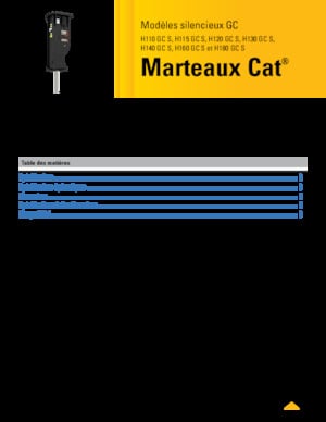 Martillos hidráulicos Caterpillar H140GC S 