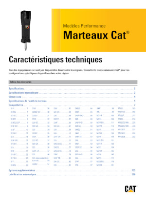 Martillos hidráulicos Caterpillar H120 S