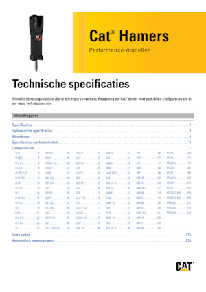 Martillos hidráulicos Caterpillar H120 S