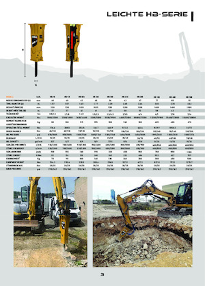 Martillos hidráulicos OSA Demolition Equipment HB 8000