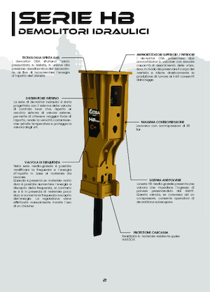Martillos hidráulicos OSA Demolition Equipment HB 8000