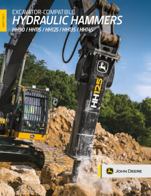 Martillos hidráulicos John Deere Construction HH145