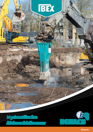Martillos hidráulicos Dehaco IBEX 5500HS