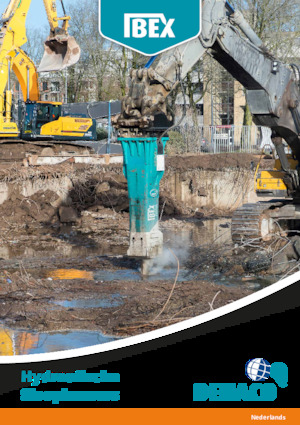 Martillos hidráulicos Dehaco IBEX 5500HS