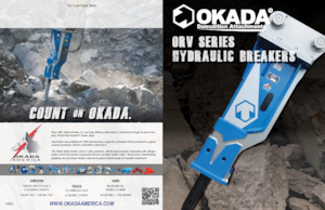 Martillos hidráulicos Okada ORV2500 