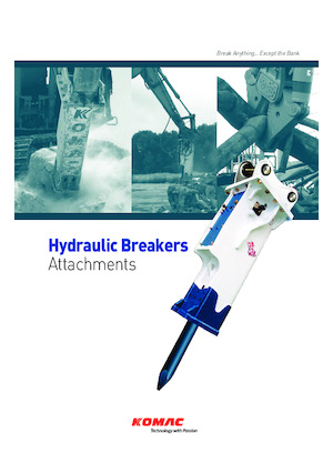 Martillos hidráulicos Komac TOR 55 H