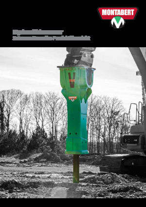 Martillos hidráulicos Montabert V4500 