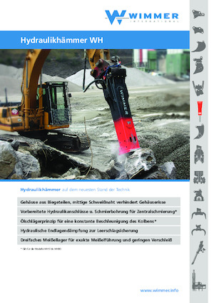 Martillos hidráulicos WIMMER WH 10