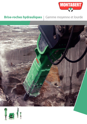 Martillos hidráulicos Montabert V 1200