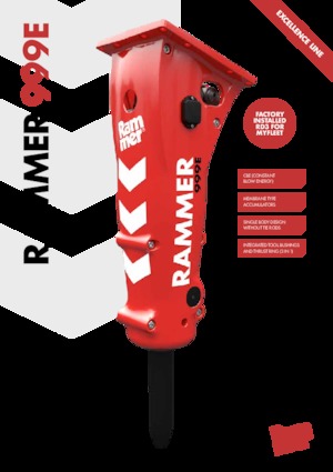 Martillos hidráulicos Rammer 999E