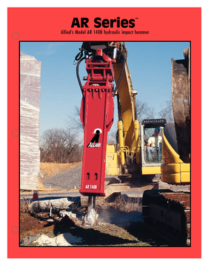 Martillos hidráulicos Allied AR 140 B
