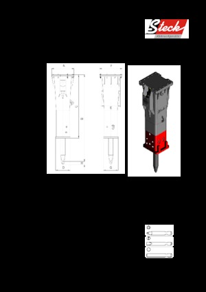 Martillos hidráulicos Steck B 10