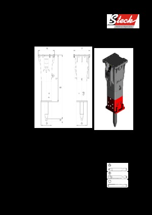 Martillos hidráulicos Steck B 17