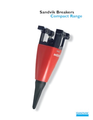 Martillos hidráulicos Sandvik BR522