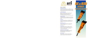 Martillos hidráulicos BTi BXR50