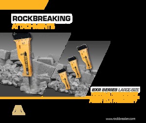 Martillos hidráulicos BTi BXR160C