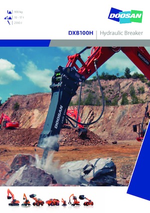 Martillos hidráulicos Doosan DXB100H