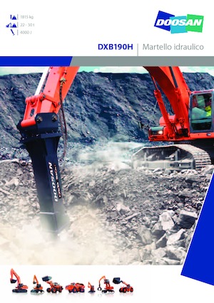 Martillos hidráulicos Doosan DXB190H