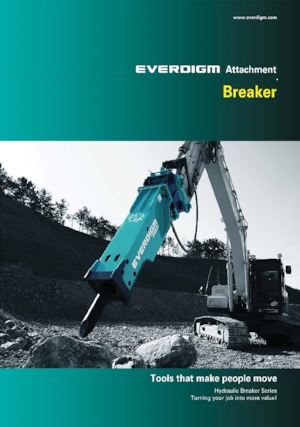 Martillos hidráulicos Everdigm EHB25 SA