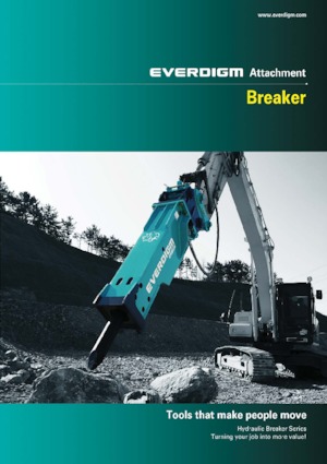 Martillos hidráulicos Everdigm EHB03