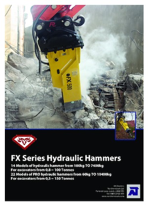 Martillos hidráulicos Hydra Ram FX-200