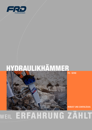 Martillos hidráulicos FRD FX45