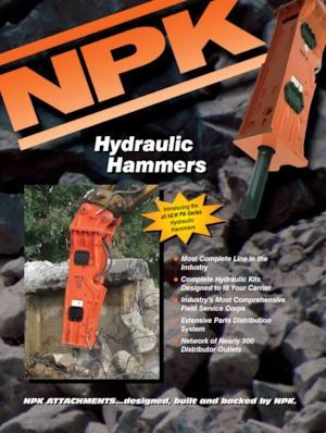 Martillos hidráulicos NPK GH-23