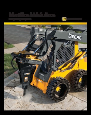 Martillos hidráulicos John Deere Construction HH80C