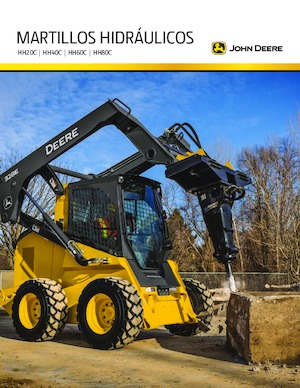 Martillos hidráulicos John Deere Construction HH80C