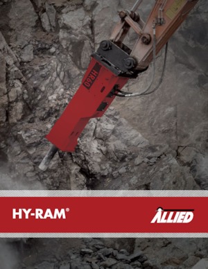 Martillos hidráulicos Allied HR33