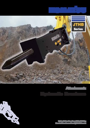 Martillos hidráulicos Komatsu JTHB20-3