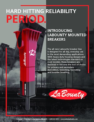 Martillos hidráulicos LaBounty LMB 1308 