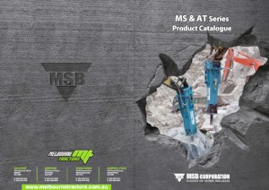 Martillos hidráulicos MSB MS 200 H