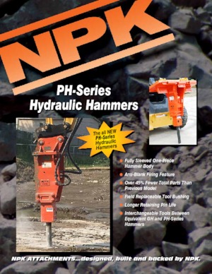 Martillos hidráulicos NPK PH-4